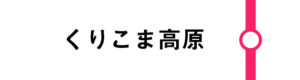 くりこま高原はごく一部のこまちが停車します。